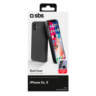 Deckel mit rückseitigem Magneten SBS fur iPhone XS,X