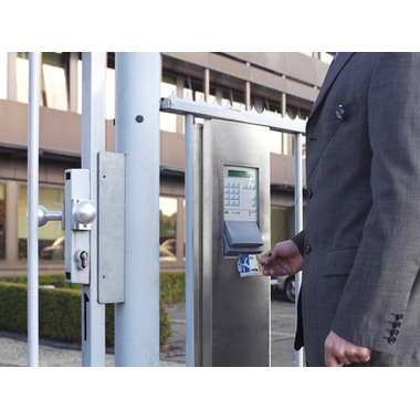 DURABLE Supporto tessera 85x54mm 801119 con jojo 10 pezzi