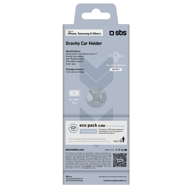 Porta cellulare auto con chiusura automatica | SBS