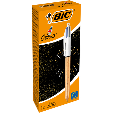 BIC Kugelschreiber 1mm 992701 4 Colours Frozen 12 Stück