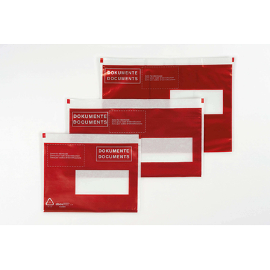 DOCUFIX Dokumententaschen C6/5 2FVDO350826 fenster rechts 250 Stück