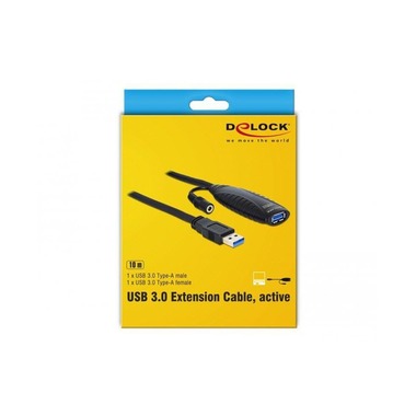 Delock cavo di prolunga USB 3.0 USB-A - USB-A/Speciale 10 m