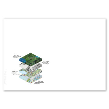 First-day cover «100 years swisstopo flight service»