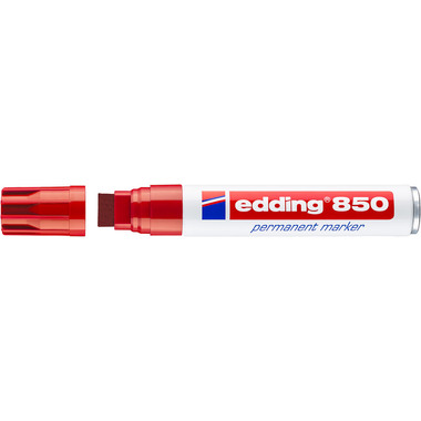 EDDING Permanent Marker 850 5-15mm 850-2 rot