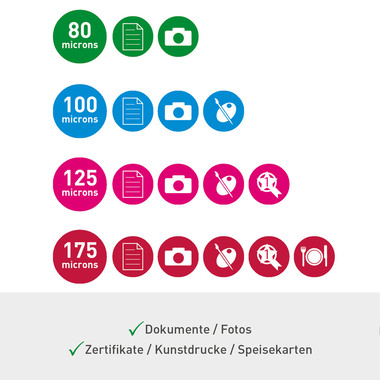 LEITZ Plastifieuse iLAM Office Pro 75182084 argent/blanc, 175mic A3