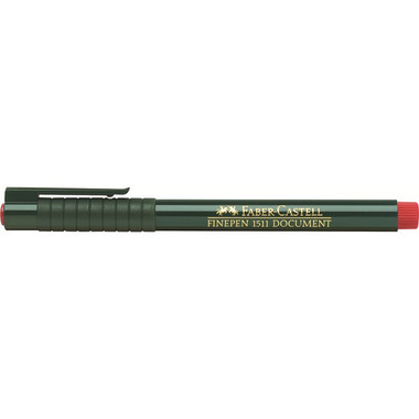 FABER-CASTELL Penna FINEPEN 1511 0.4mm 151121 rosso