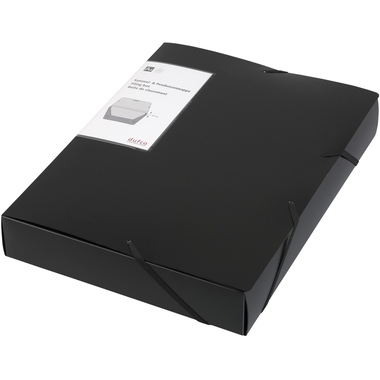 DUFCO Document File A4 51500.03666 schwarz 5cm