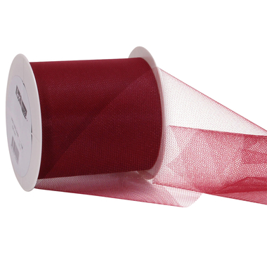 SPYK Bande tulle 2950.1093 10cmx50m bordeaux