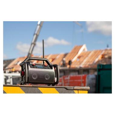 Perfectpro Radio de chantier ROCKPRO Noir