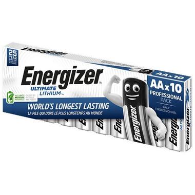 Energizer Batteria Ultimate Lithium AA, 10 pezzi