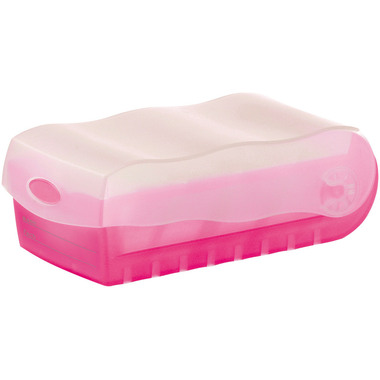 HAN Karteibox Croco A8 998-663 pink 9.7x6.7x19.1cm