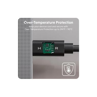 HYPER Câble USB4 Performance USB-C - USB-C 1.2 m