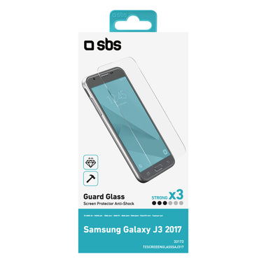 Tempered glass protective screen for Samsung Galaxy J3 2017