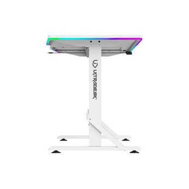Ultradesk Gaming Desk Iron White