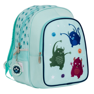 ALLC Zaino, comp. isolato Monster BPMOBU36 blu chiaro 27x32x19cm
