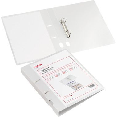 KOLMA Ringbuch Vario KF A4 02.118.00 transparent 2-Ring 3cm