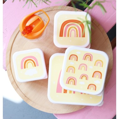 ALLC Lunch & Snackbox Set SBSERA41 Rainbow