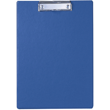 MAUL Klemmbrett A4 0.96 blau Folienüberzug hoch