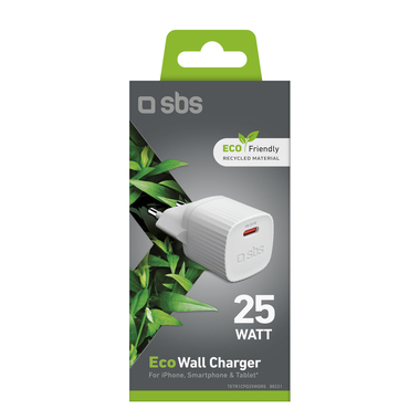 Caricatore caricabatterie per iPhone e Samsung | SBS