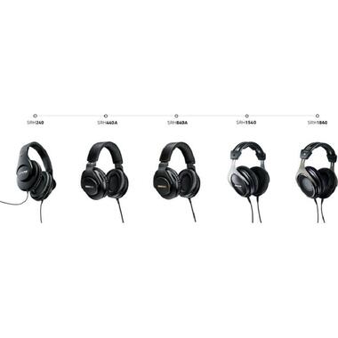 Shure Over-Ear Headphones SRH840A Black