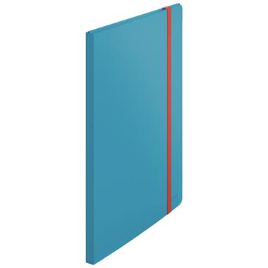 LEITZ Livre présentation Cosy PP A4 4670-00-61 bleu 20 dossiers