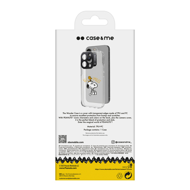 Cover Peanuts rigida per iPhone 14 Pro Max | case&me