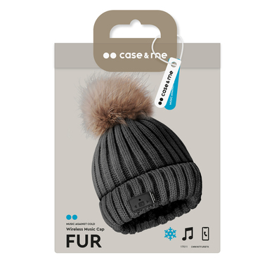 Fur - Winter hat with wireless headphones | SBS