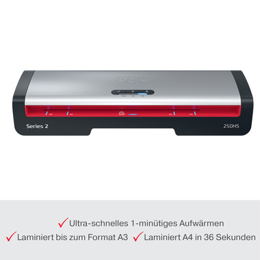 GBC Laminiergerät 250HS A3 4410071CH