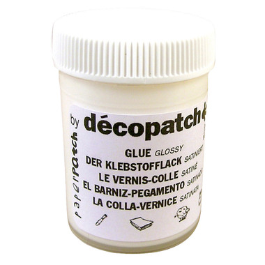 DECOPATCH Bastelset Dackel KIT026C Bogen, Tier, Pinsel, Lack