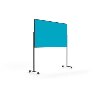 MAGNETOPLAN Design-Moderatorentafel VP 1181204 türkis, Filz 1000x1800mm