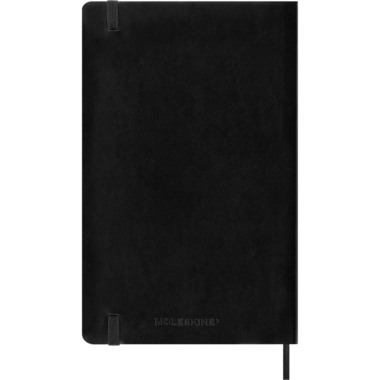 MOLESKINE Agenda Classic Large 2026 DSB12MN3Y26 1M/2S schwarz SC 13x21cm
