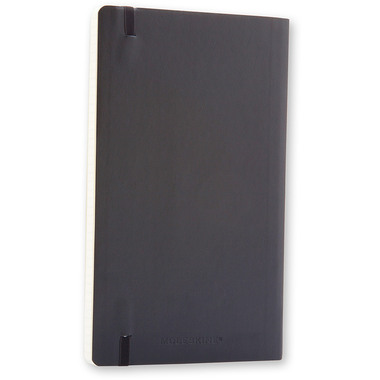 MOLESKINE Carnet Soft A6 712-4 quadrillé noir