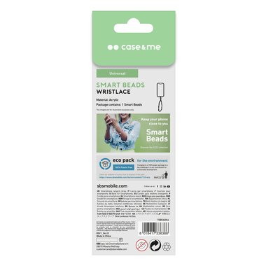 Bracelet en perles pour smartphone