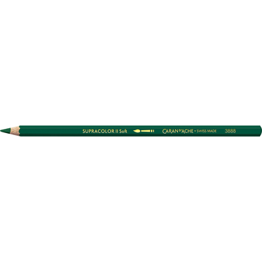 CARAN D'ACHE Farbstifte Supracolor 3,8mm 3888.229 dunkelgrün