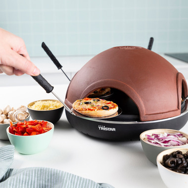 TRISTAR Grill de table Pizza Festa PZ-9154 900Watt, 30cm