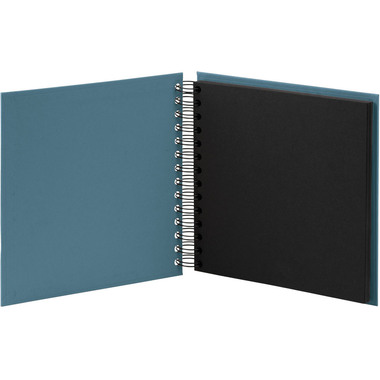 RÖSSLER Fotoalbum 18x18cm 1329452155 denim/schwarz