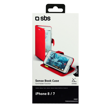 Custodia book con funzione stand per iPhone 8 e iPhone 7 | SBS