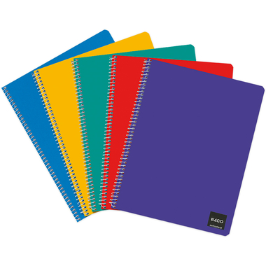 ELCO Quaderno spira.quad. 175x220mm 72882.07 bianco, 70g, 4mm, ass.50 fogli