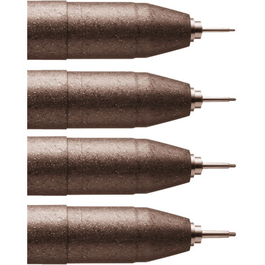 COPIC Multiliner 22075621 Sepia Set, 4 pz. ass.