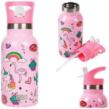 I-DRINK KIDS bottiglia 350ml ID0508 Unicorn