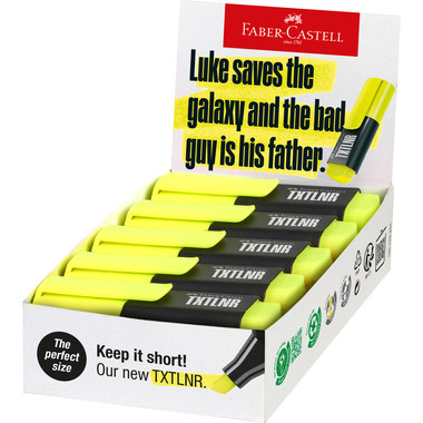 FABER-CASTELL Evidenziatore TXTLNR SF 154207 giallo