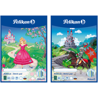 PELIKAN Blocco da colorare A4 137679 70g 100 fogli