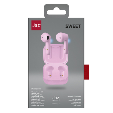 Twin Wireless Stereo earbuds with charging case | JAZ