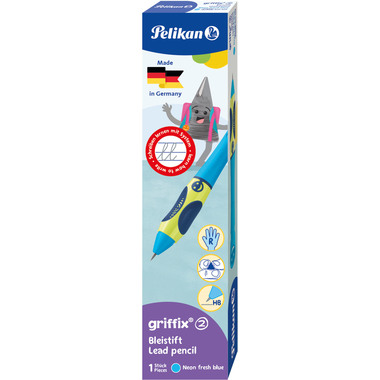 PELIKAN Bleistift Griffix HB 820509 neon fresh, Rechtshänder
