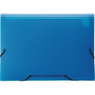 KOLMA Fächermappe Easy A4 11.017.05 blau 13 Taschen