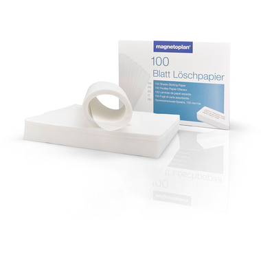 MAGNETOPLAN Reinigungstücher 12296 f. Whiteboard 100 Stück