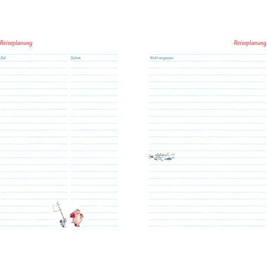 HEYE Familienagenda H. Heine 2026 22347+26 1W/2S DE 11.5x16.3cm