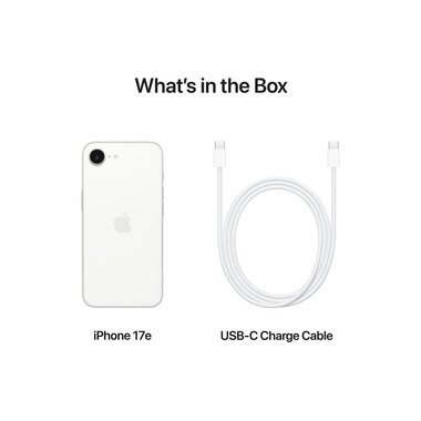 Apple iPhone 17e 256 GB Weiss DEP