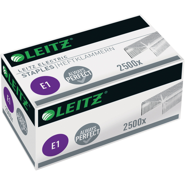 LEITZ Agrafes e1 4mm 5568-00-00 galvanisé 2500 pcs
