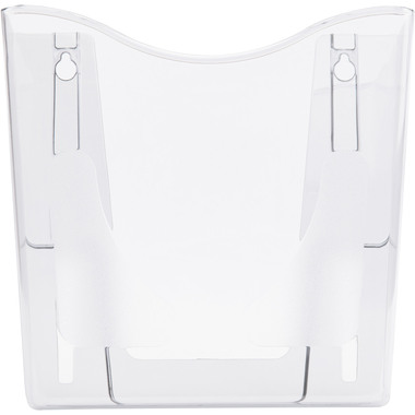 DEFLECTO Wandprospekthalter DocuPocket CP078YTCRY A4, hoch